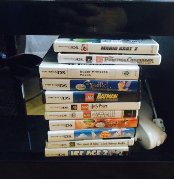 3-3ds's and 13 games