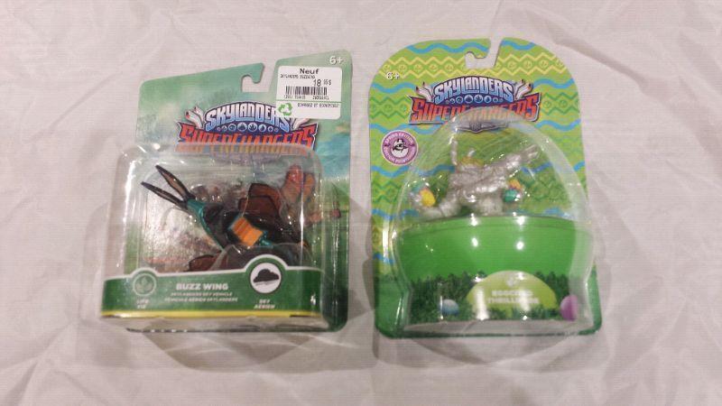 6 skylanders de collection