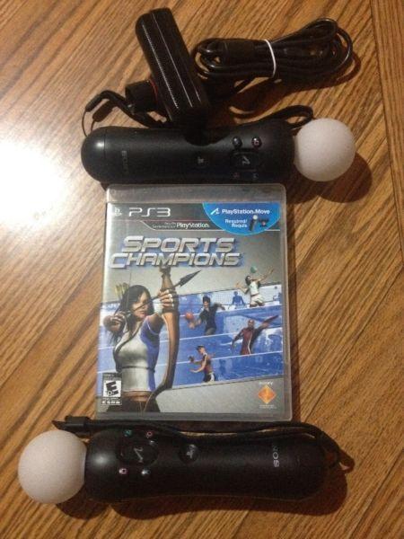 PS3 move - motion camera and game - $25 only!
