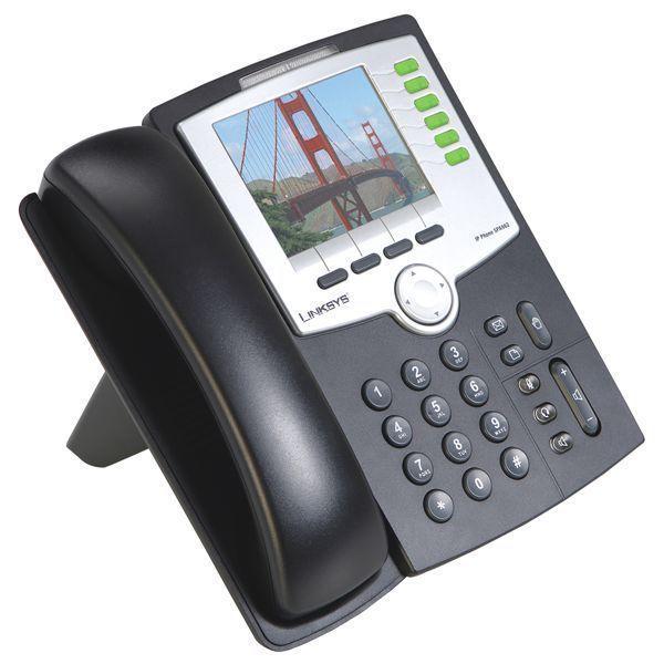 Téléphone VOIP SPA962: 6-lignes Small buisines VOIP Phone PoE