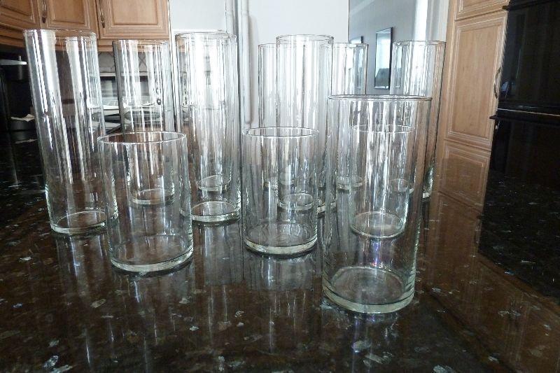 Glass vases