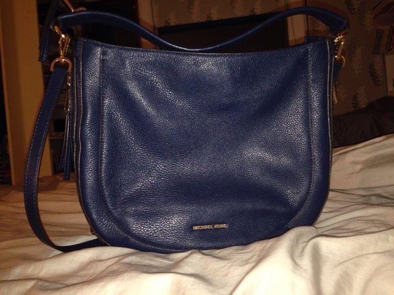 Navy blue brand new Michael kors purse