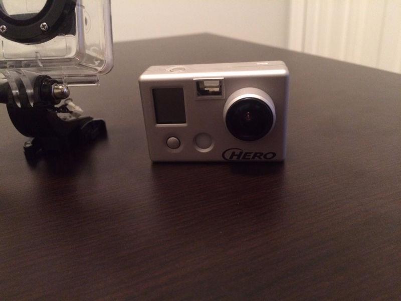 GoPro Hero 1 with accessories