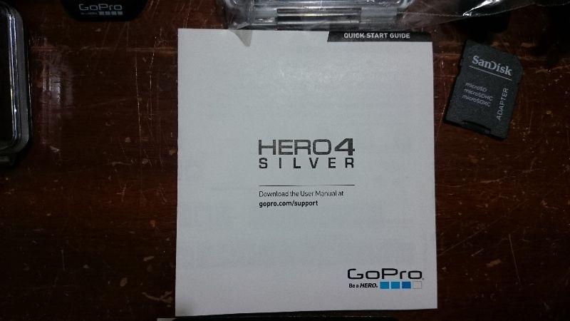 GoPro Hero4 Silver 4K