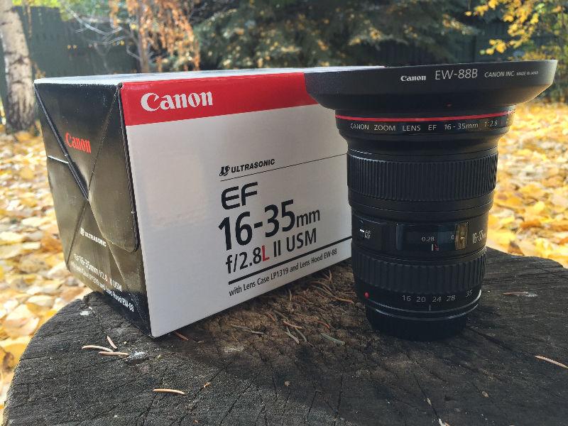 Canon EF 16-35 f2.8LII