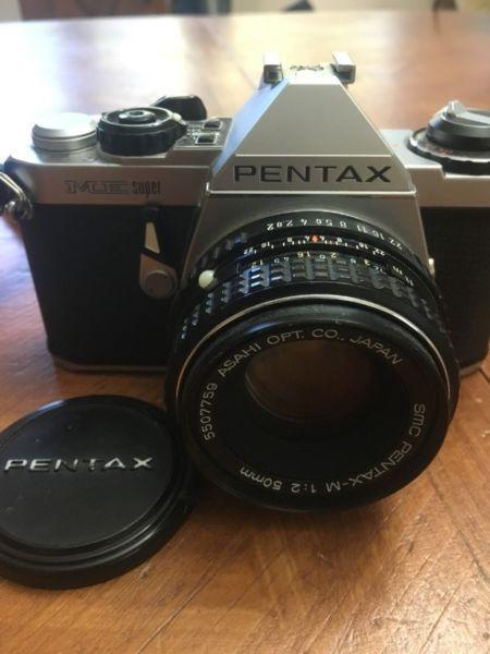 Pentax ME Super Camera and extra lense