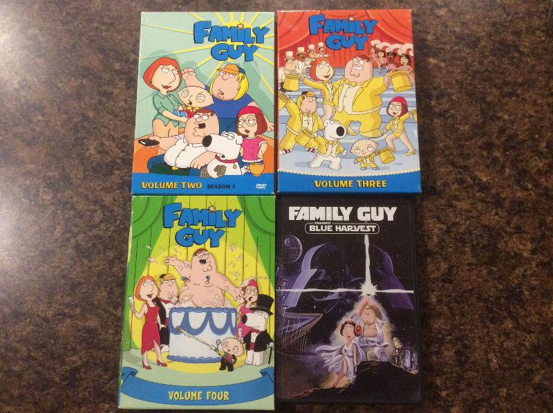 FAMILY GUY DVDs