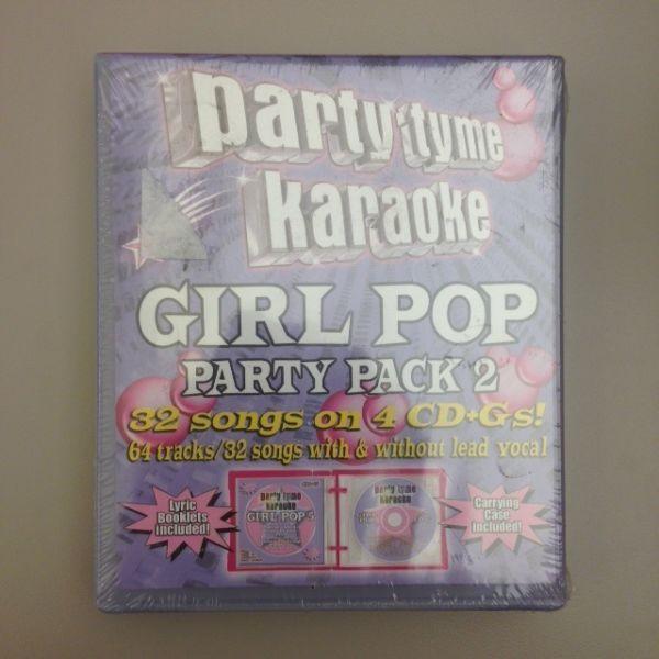 Party Tyme Karaoke Girl Pop Party Pack 2