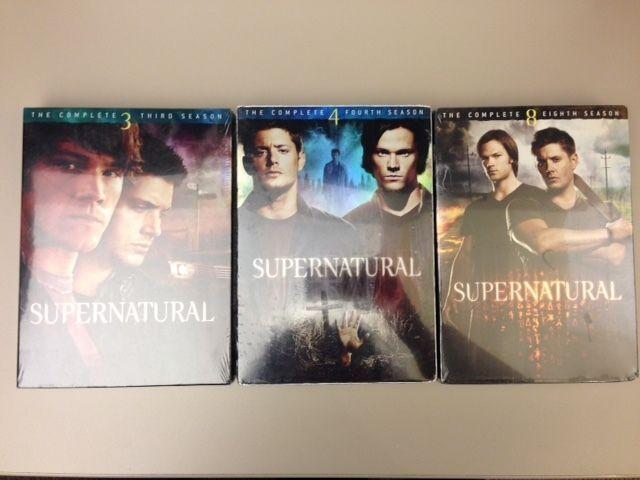 Supernatural - Seasons 3, 4, 8