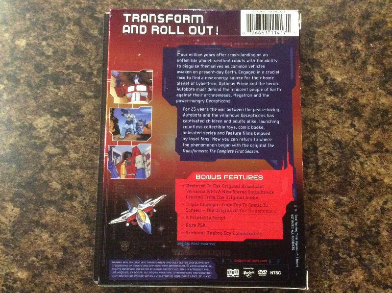 TRANSFORMERS - Complete First Season