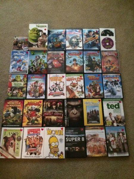 Various DVDs for sale
