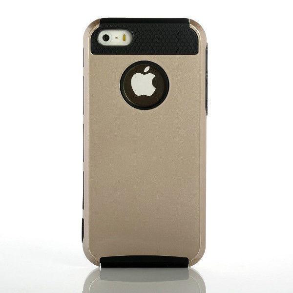 Gold Black Brand New iPhone 5 5S Bumper Cover Case Shockproof