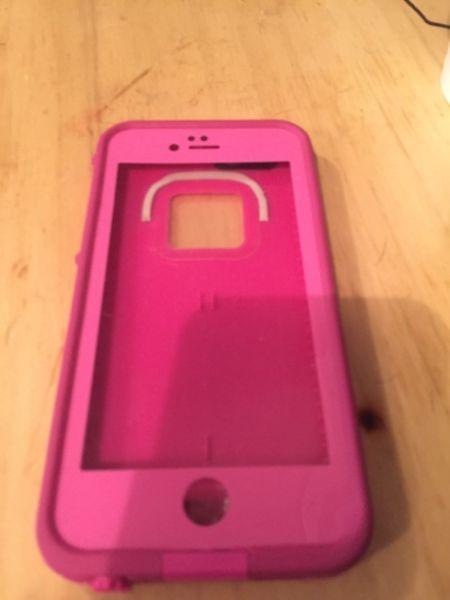 Pink IPhone 6/6s lifeproof case