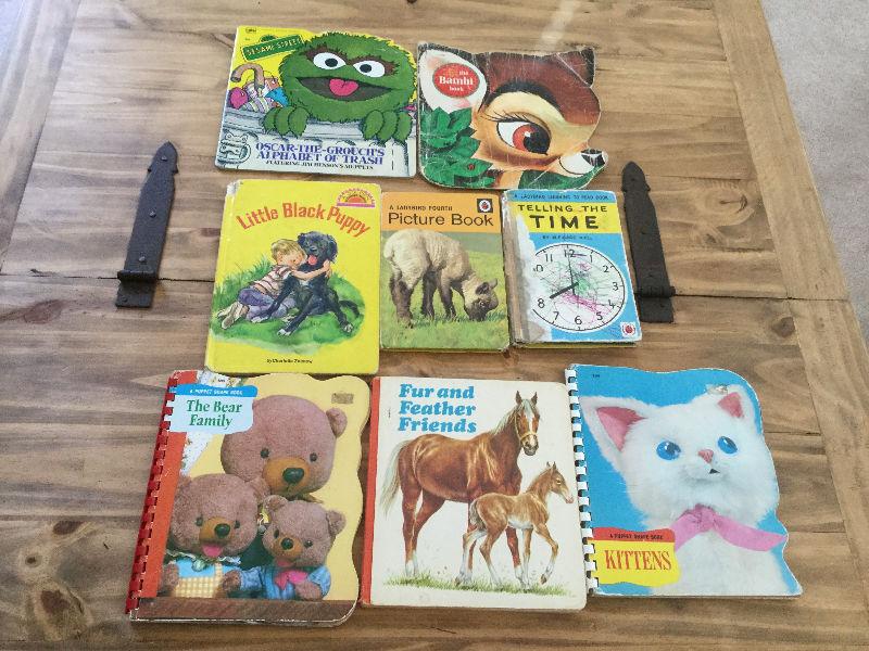 8 Vintage Kids Books