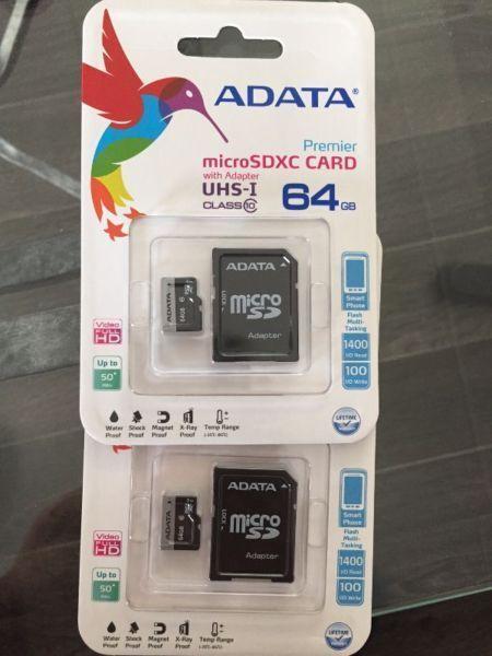 Adata 64gb microsd card