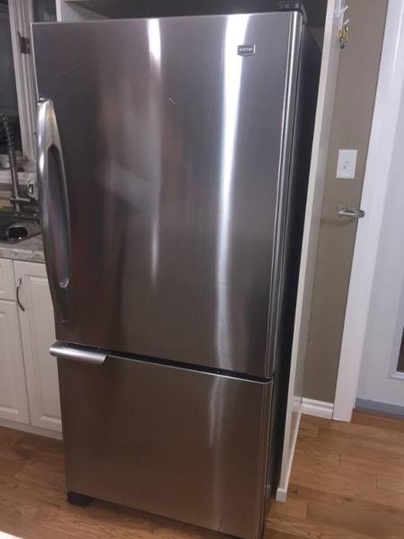 Maytag. Good condition. Used 20 months.Price fridge $ 900