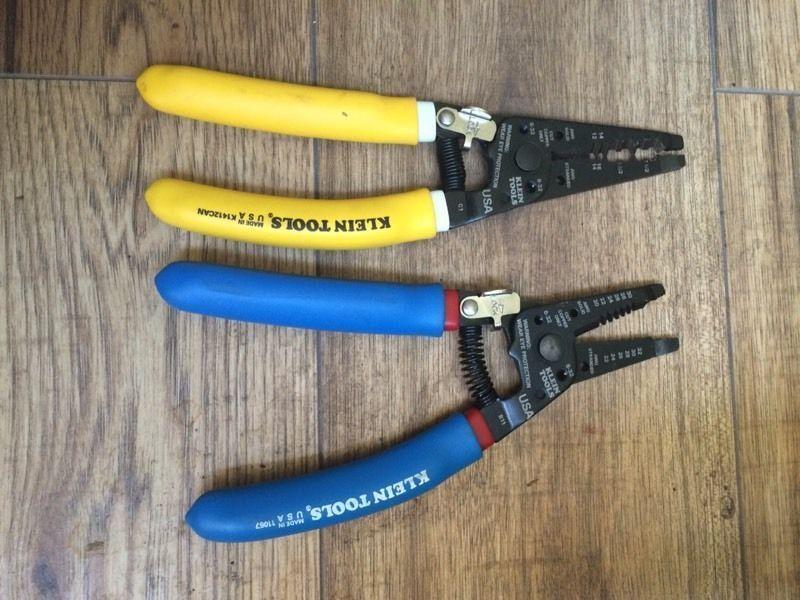 2 New Klein Wire Strippers / Cutters