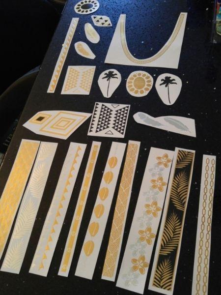 BRAND NEW Flash Tats - Metallic Jewelry Tattoos-$10 ea or 3/$20