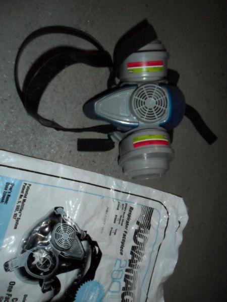 New Respirator with Cartridges (Advantage 200LS)$25 Size Med.It