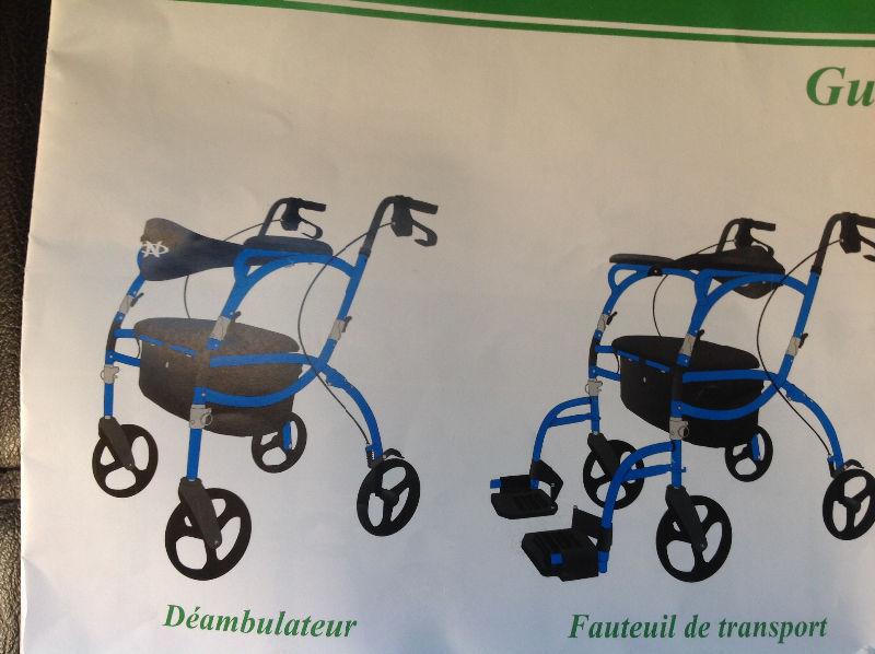 Walker/wheelchair