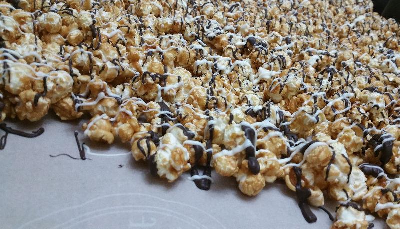 Home made flavoured popcorn $3/bag