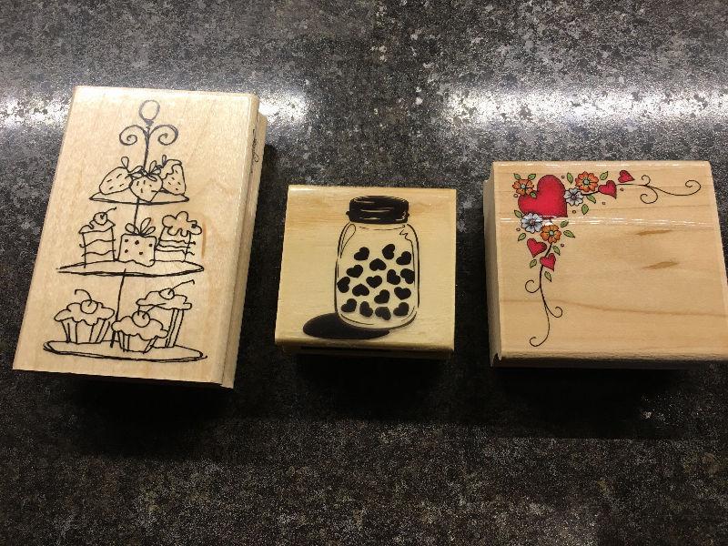 DECORATIVE WOODEN STAMPS