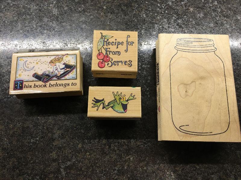 DECORATIVE WOODEN STAMPS