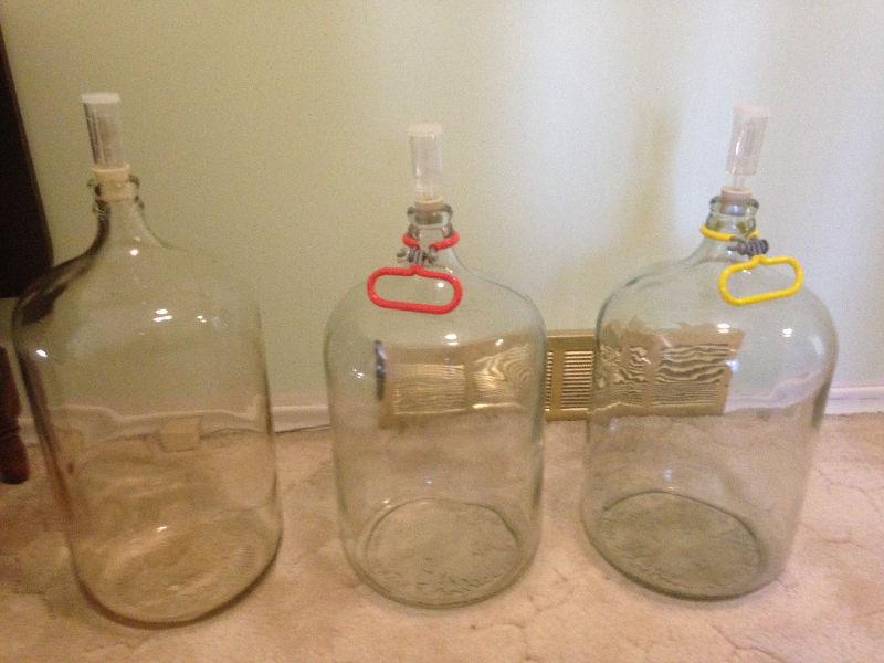 Glass Carboys 23 litres