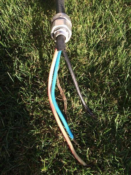 Hot Tub Electrical Cable