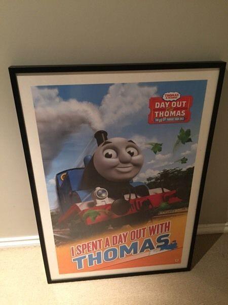Thomas and Friends framed poster