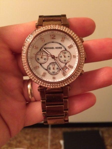 Michael Kors Rose Gold Watch