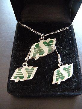 Rough Rider Necklace & Earring Set - Brand New!