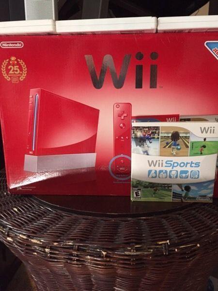 Nintendo Wii Special Red Console