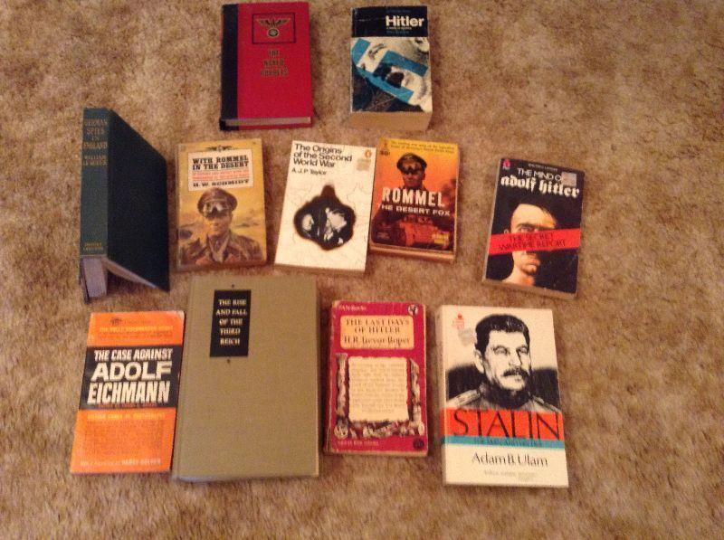 11Books on Hitler and WWII