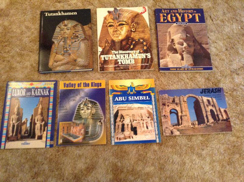 Collection of Books on Egyptian Art, History & Civilization