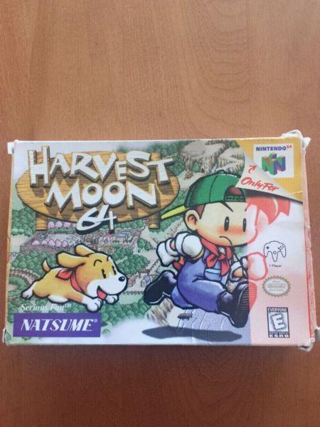 Harvest Moon 64 for Nintendo 64 (N64)