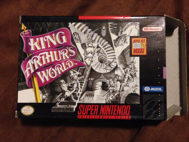 King Arthur's World for SNES *Complete in Box!*