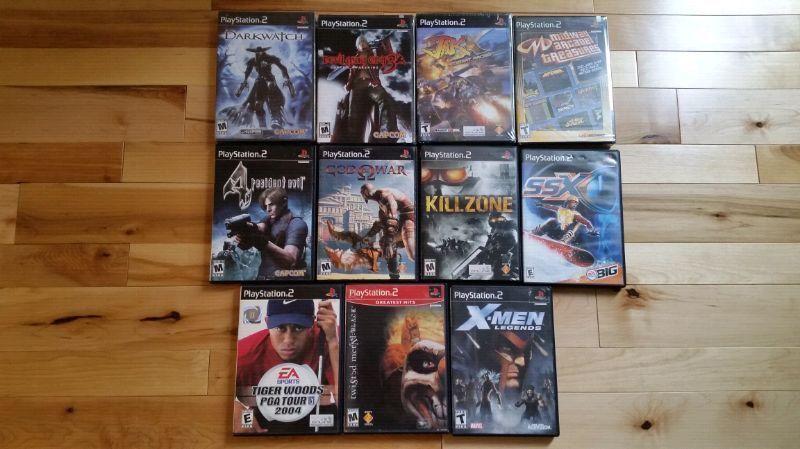 Sealed ps2 games