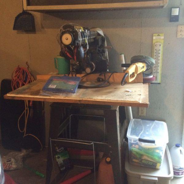 Radial arm saw for sale