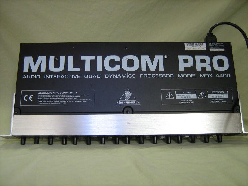 Behringer Multicom Pro MDX 4400- PRICE REDUCED