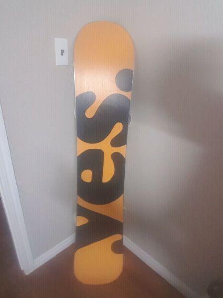 Yes snowboard