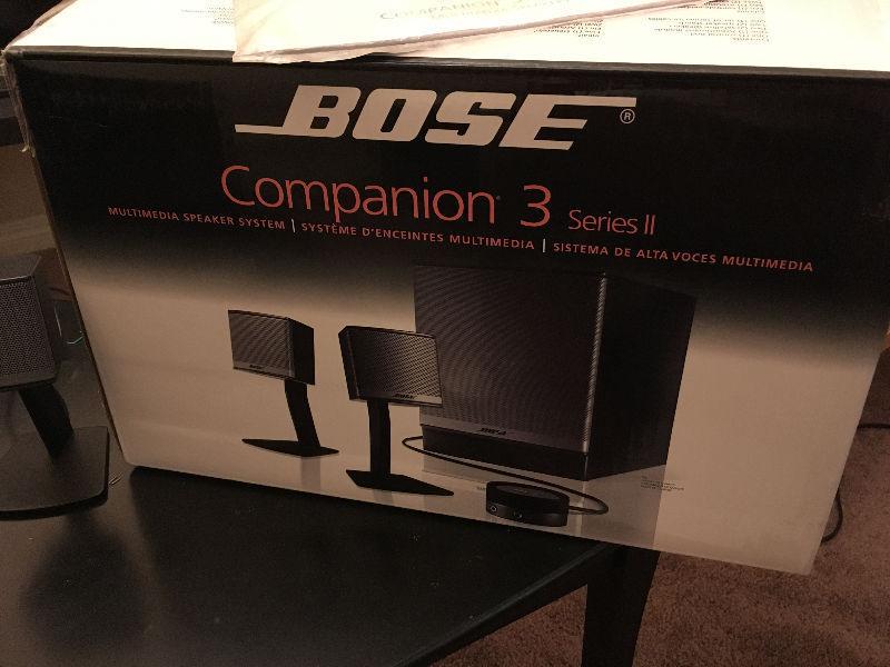 Bose Companion® 3 Series II multimedia speaker system