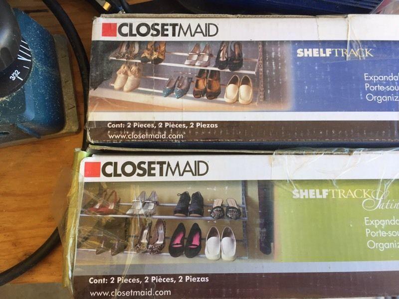 Closet maid expandable shoe rack