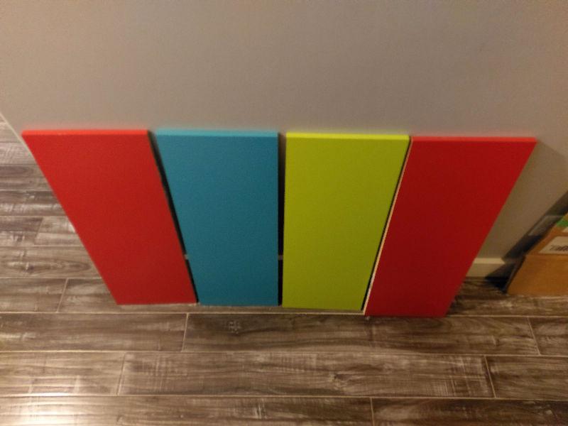 Ikea Viktor Coloured Shelves