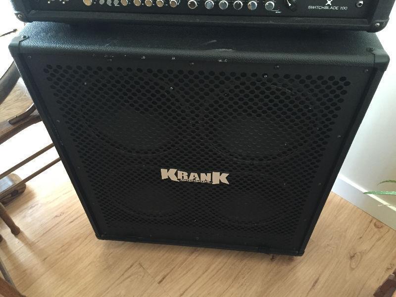 Krank 4x12 speaker cab