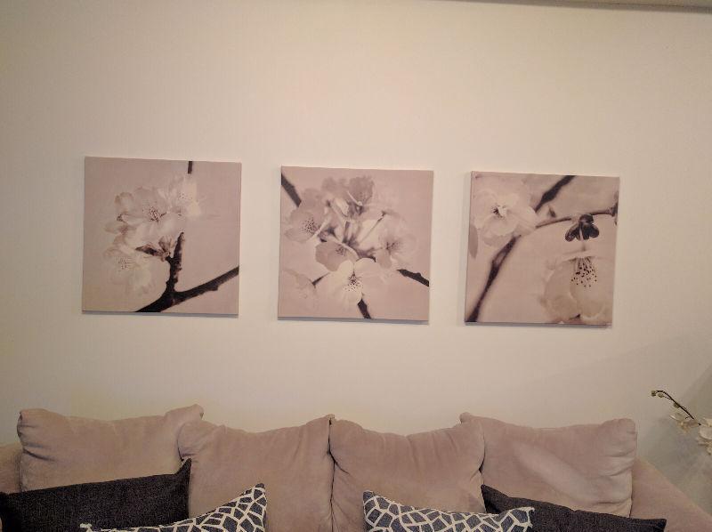 Set of 3 Canvas Prints from Ikea