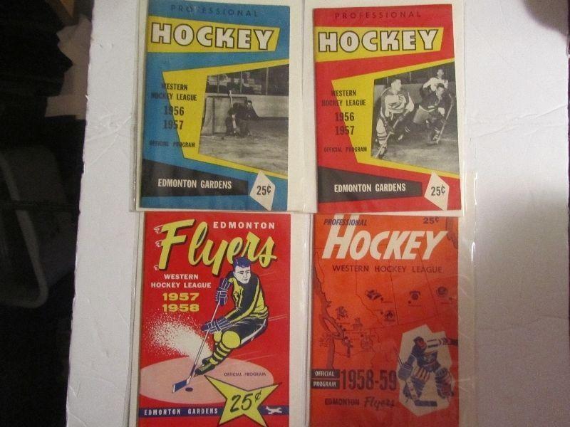 Flyers Program 1956-57,1957-58 1958-59