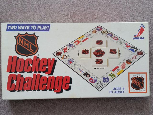 Vintage NHL Hockey Challenge Board Game