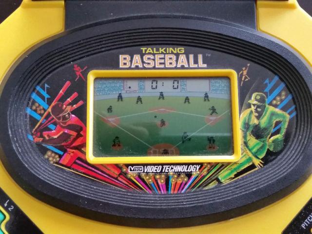 Vintage Vtech Play by Play Baseball Game