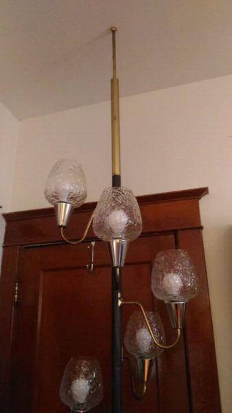 Mid Century Tension Pole Lamp